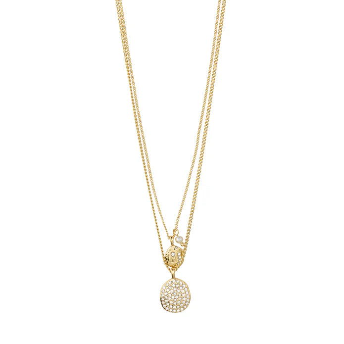 Shift Necklace Set/2 - gold