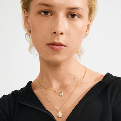 Shift Necklace Set/2 - gold