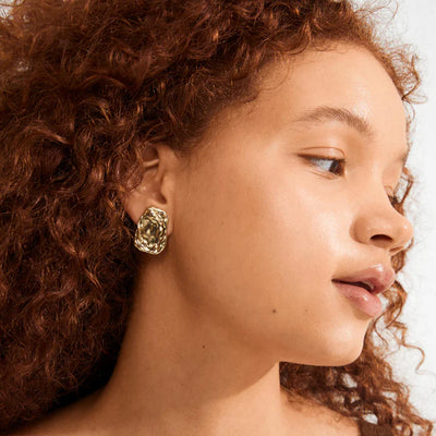 Shift Earrings - gold