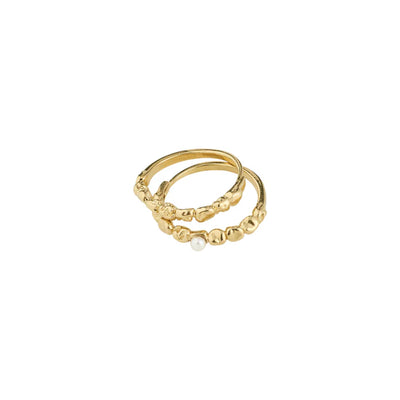 Shift Ring Set/2 - gold