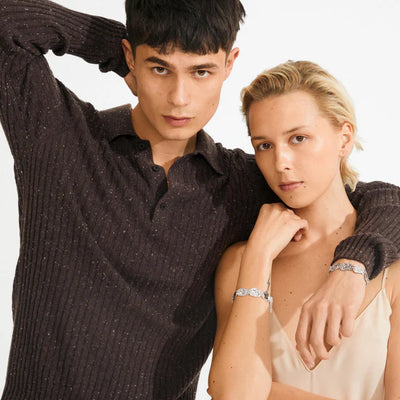 Shift Bracelet - silver
