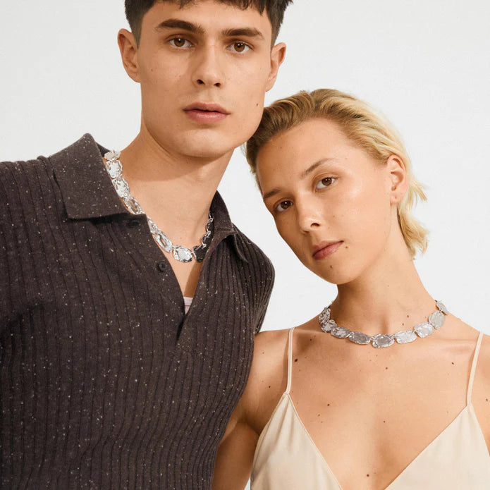 Shift Necklace - silver