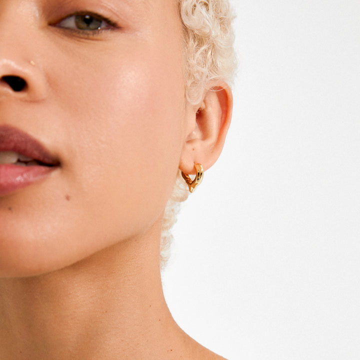 Iris Earrings - gold