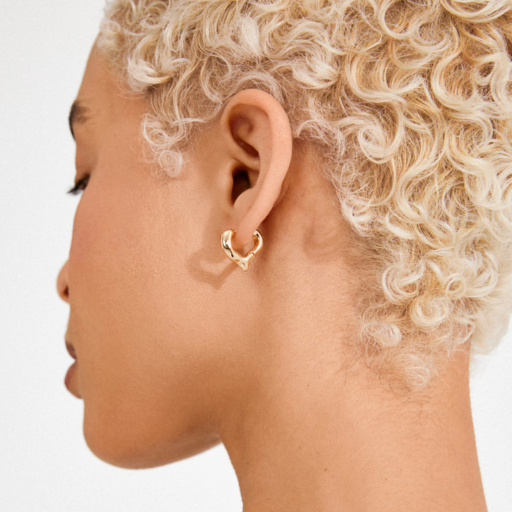 Iris Earrings - gold