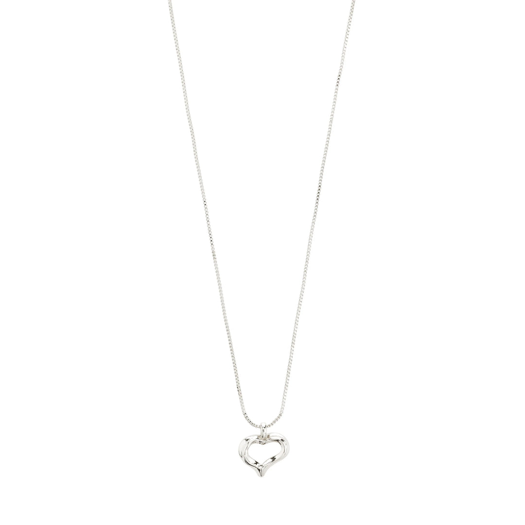 Iris necklace - silver