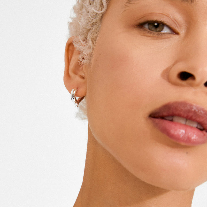 Iris Earrings - silver