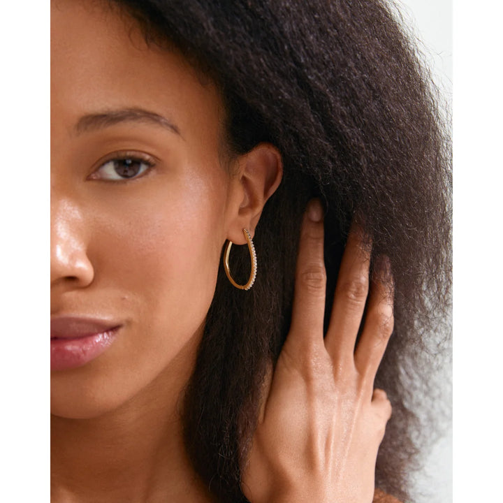Root Hoop Earring