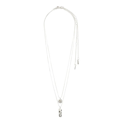 Blink 2-in-1 Necklace - silver