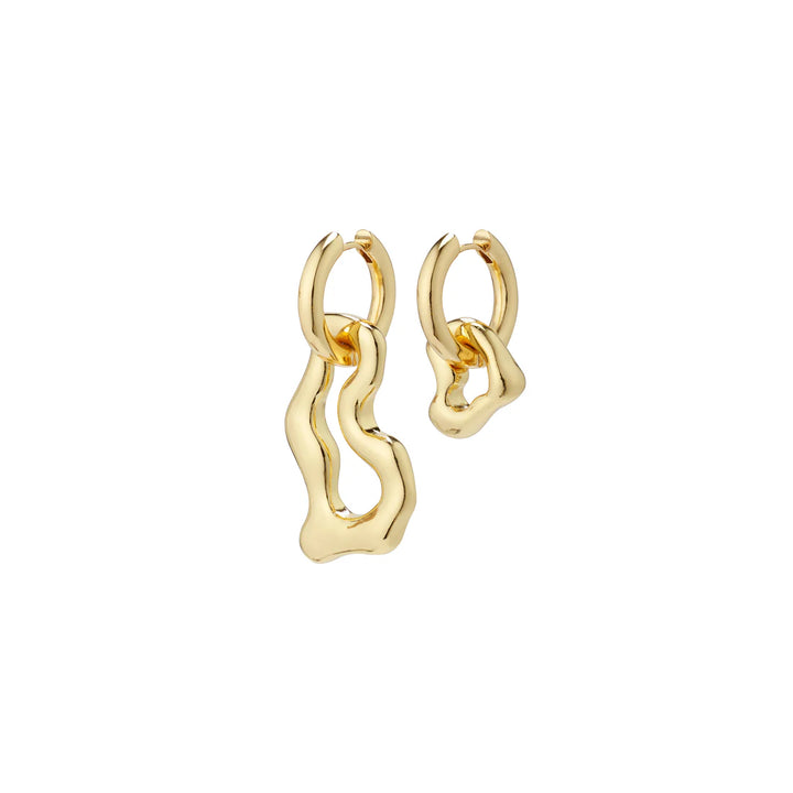 Cloud Earrings - gold