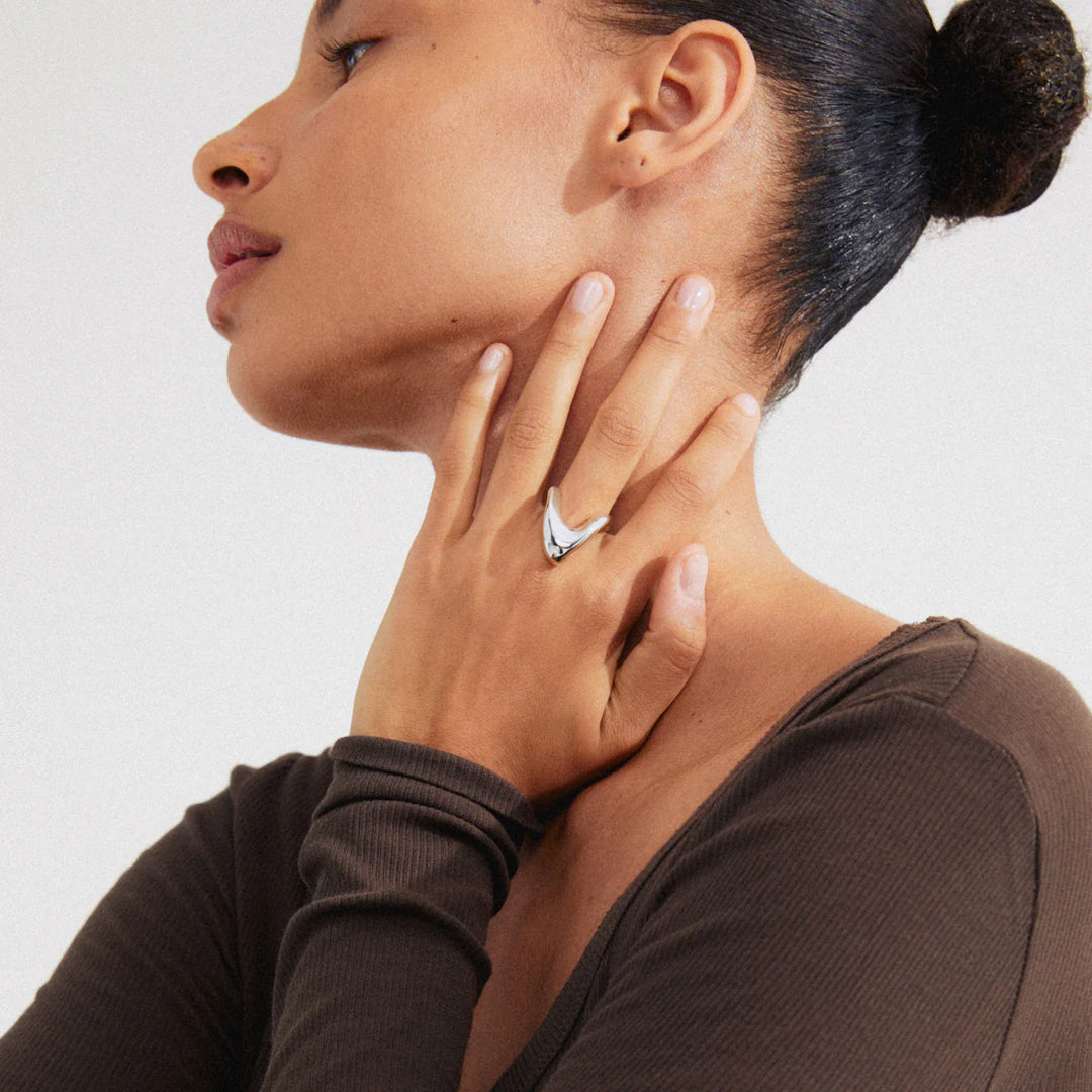 Cloud Ring - silver