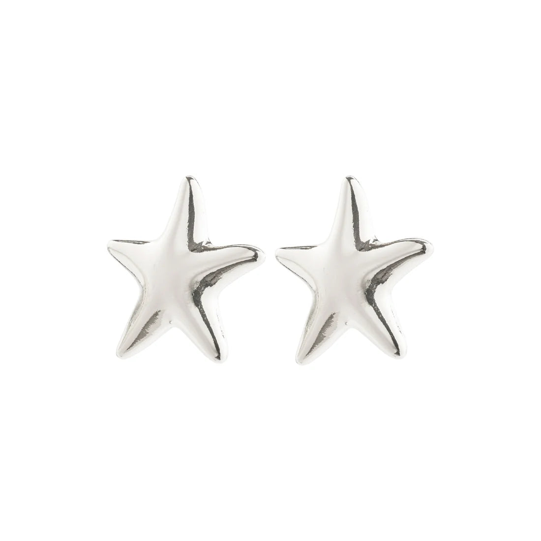Force earrings - silver