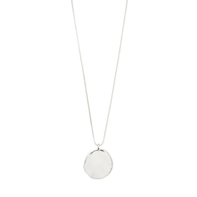 True Coin Necklace - silver