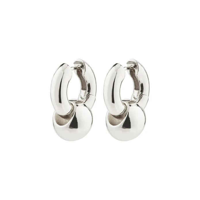 Intent Earrings - silver