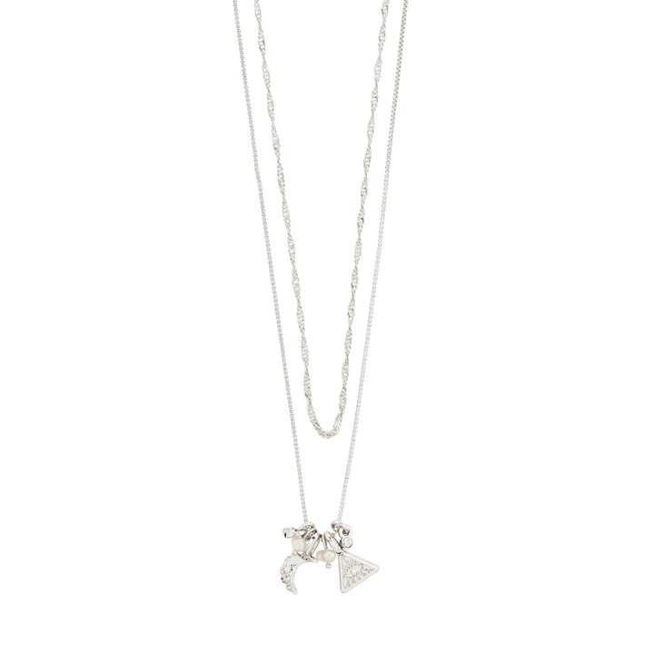 Between Necklace - silver