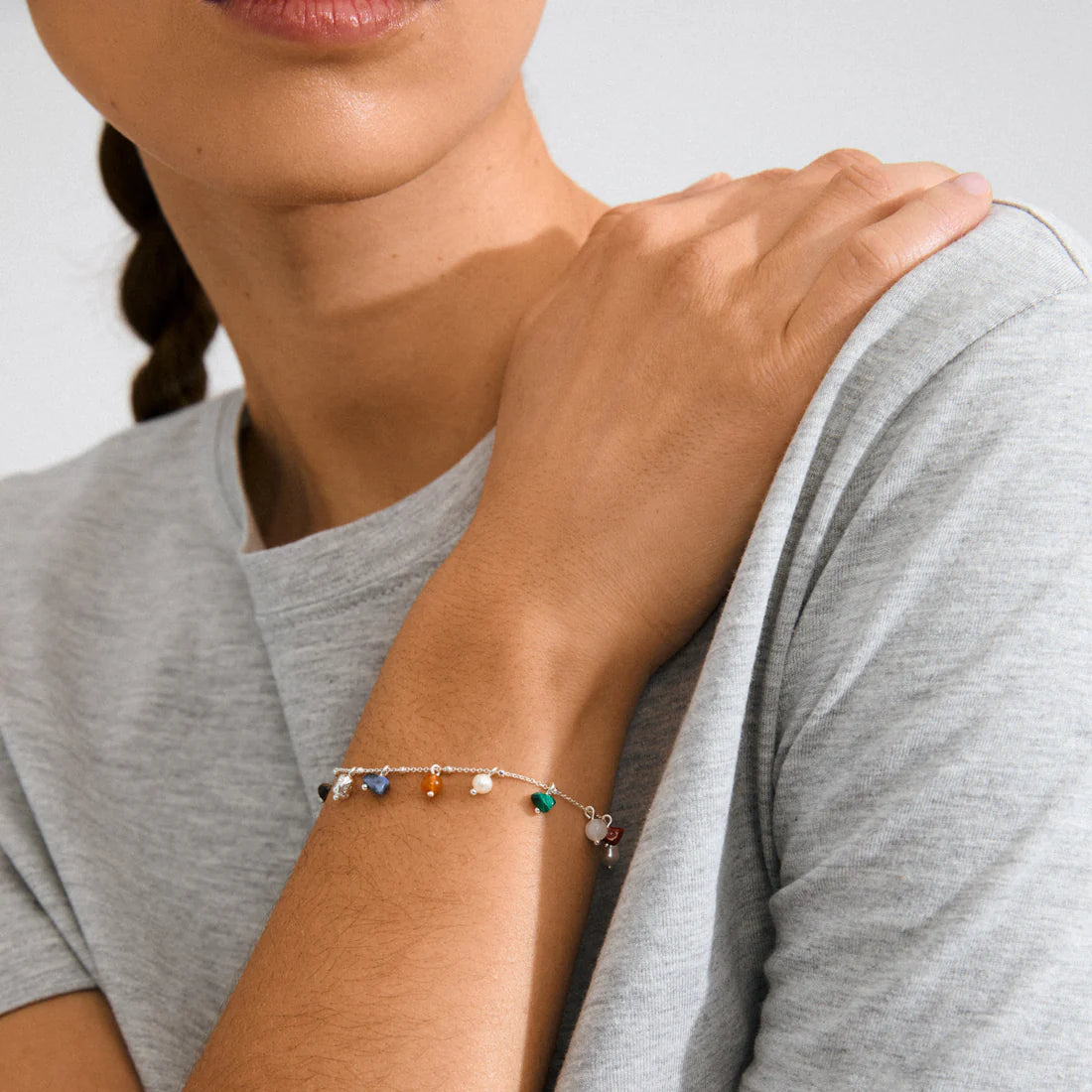 Between Bracelet - silver