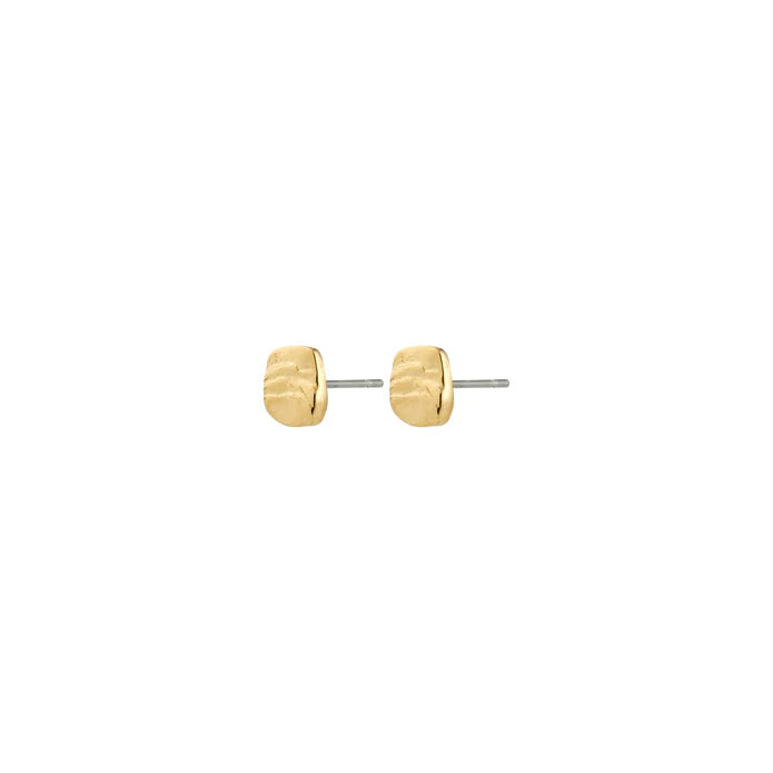Sense Stud Earrings - gold