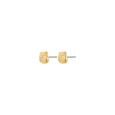 Sense Stud Earrings - gold