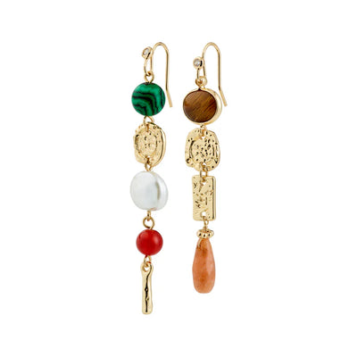 Sense Drop Earrings - gold