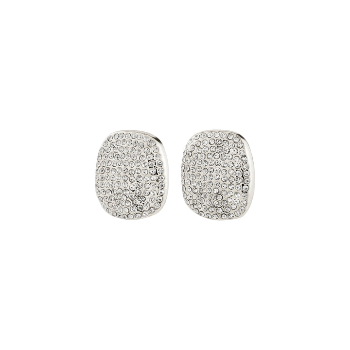 Ember Stud Earrings - silver