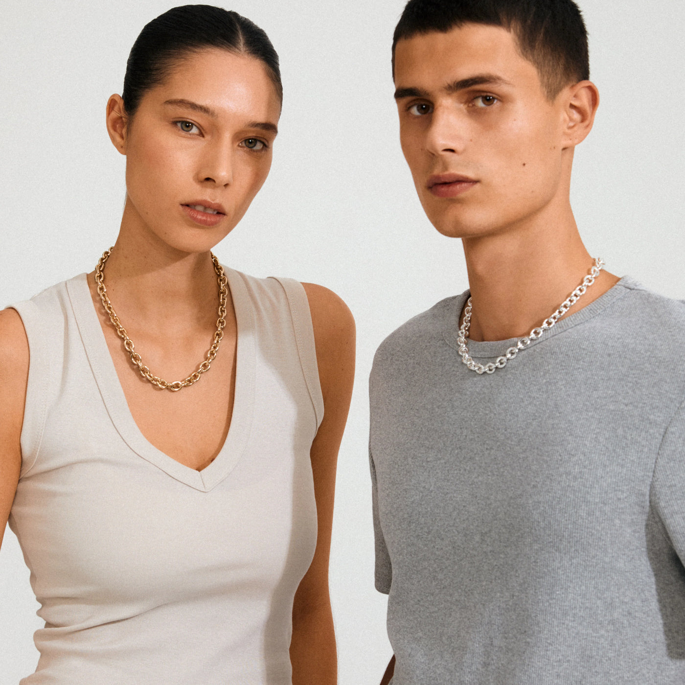 Phase Necklace - silver