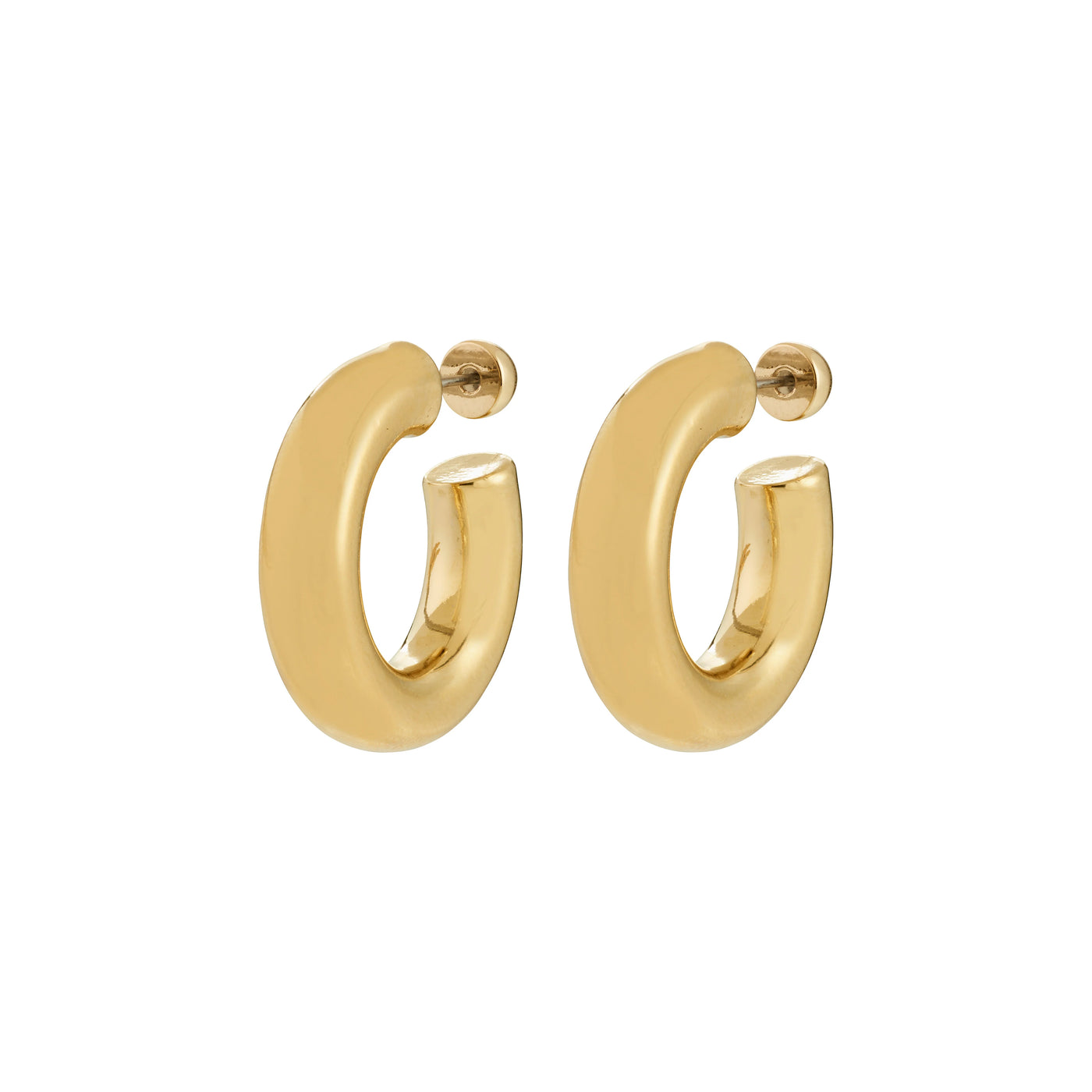 Phase Large Hoops - gold