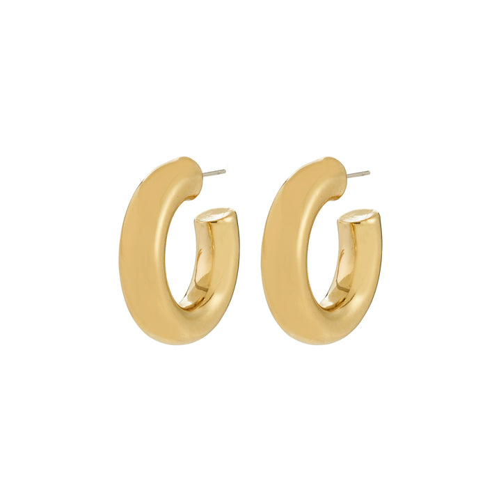 Phase Large Hoops - gold
