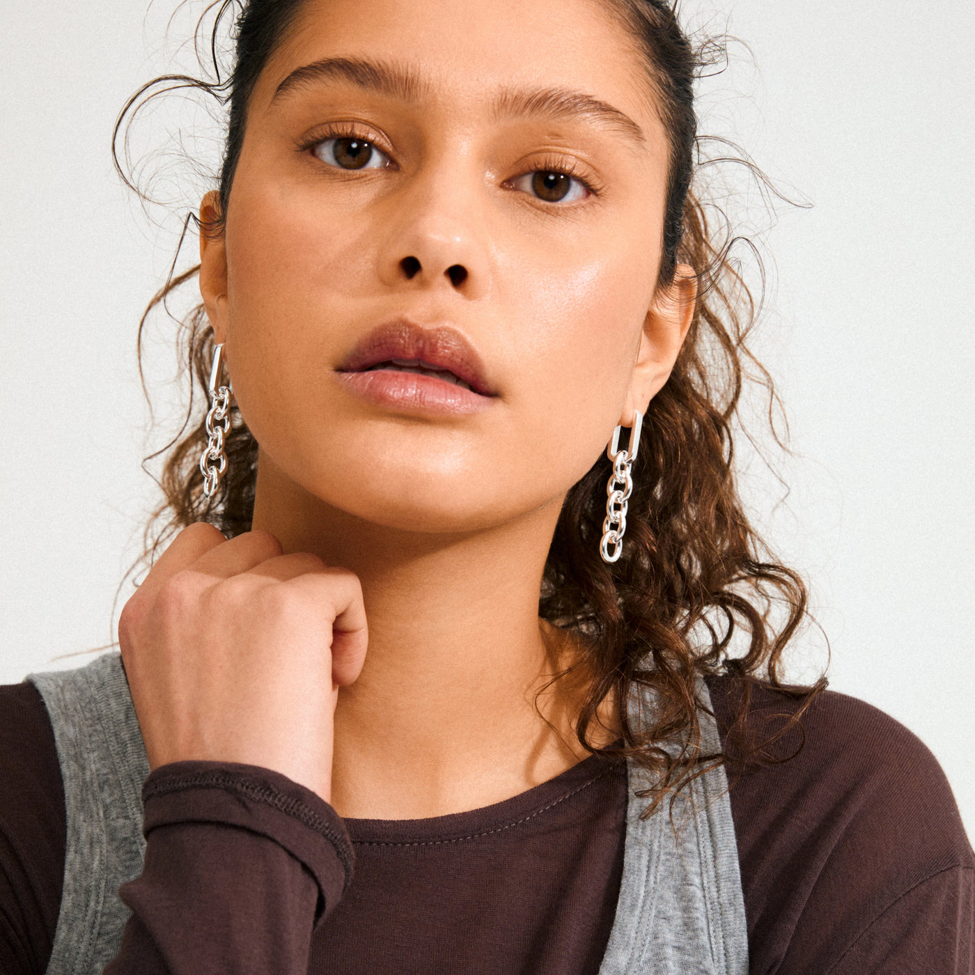 Phase Earrings - silver
