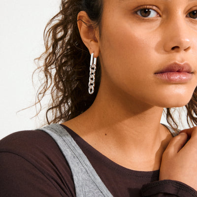 Phase Earrings - silver