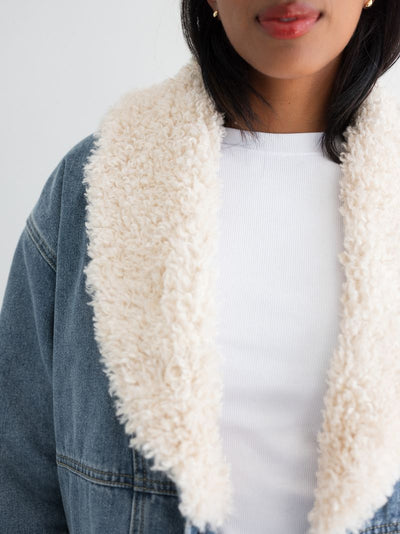 Vienna Denim Sherpa