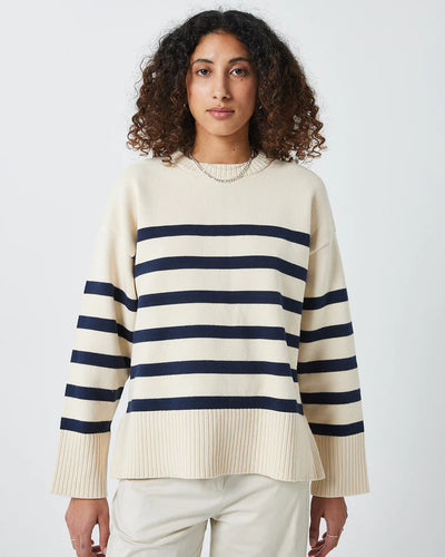 Sicca Pullover - birch & blue