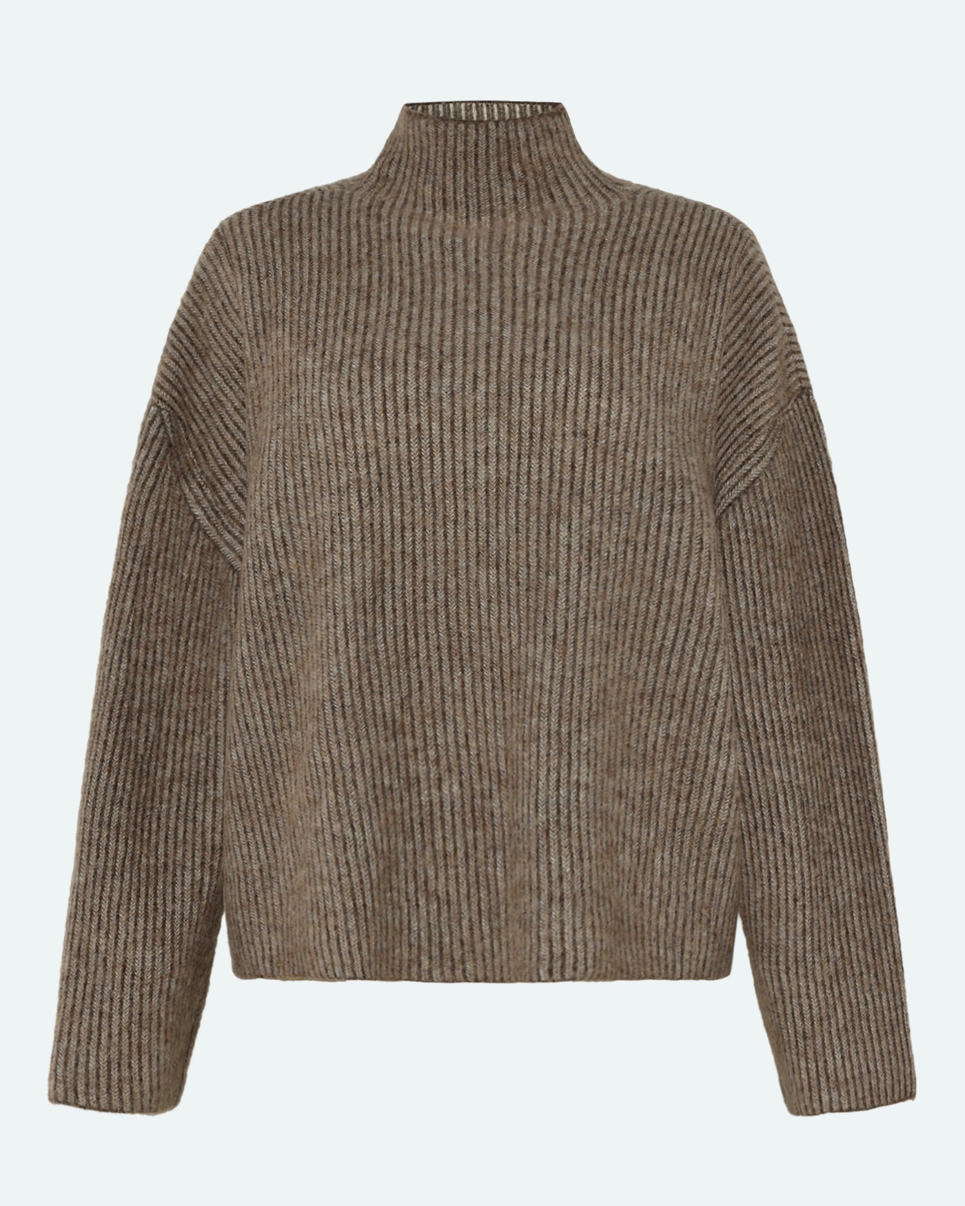 Mercy Knit Pullover - chinchilla