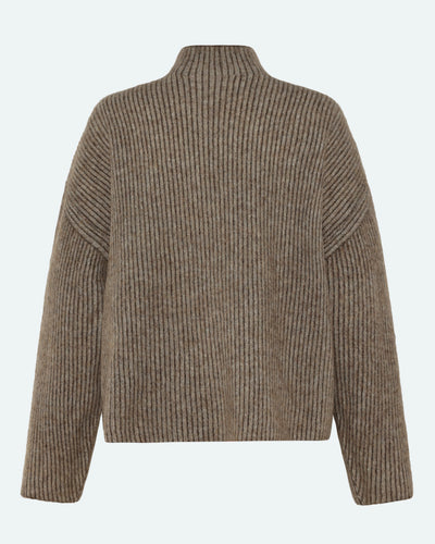 Mercy Knit Pullover - chinchilla