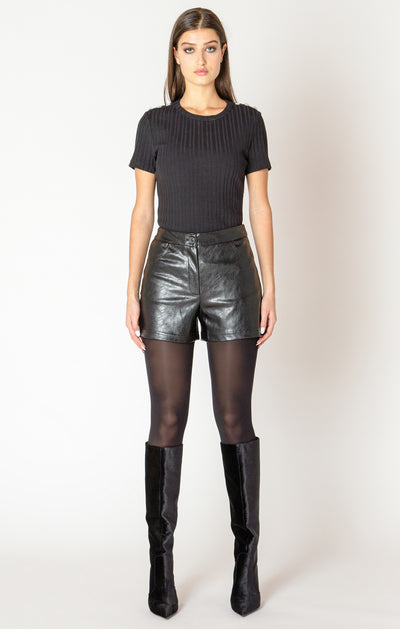 Lia Leather Short