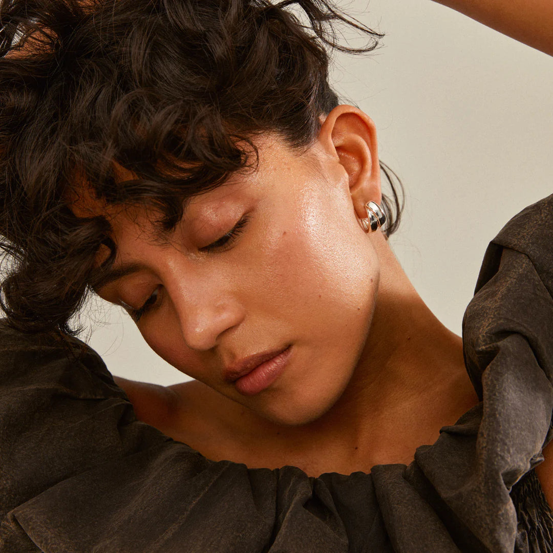 Orit Earrings - silver