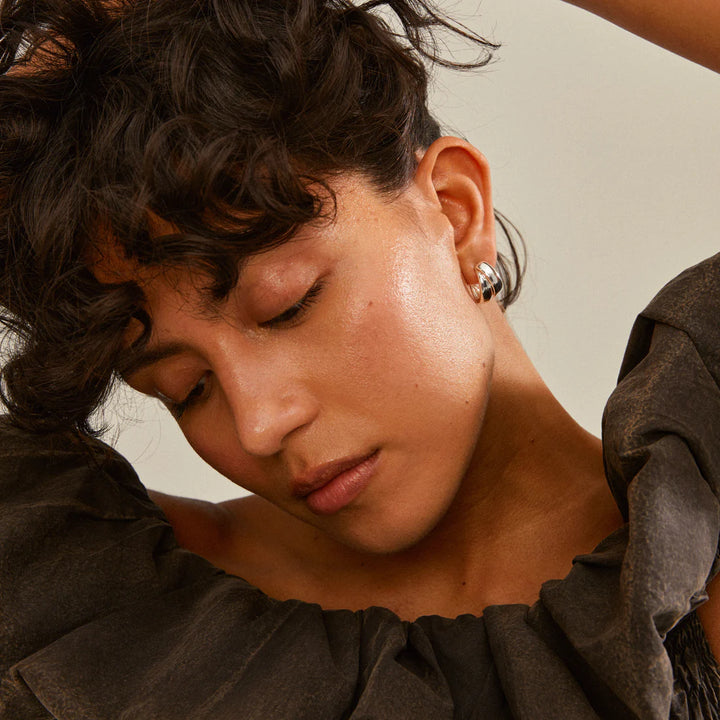 Orit Earrings - silver