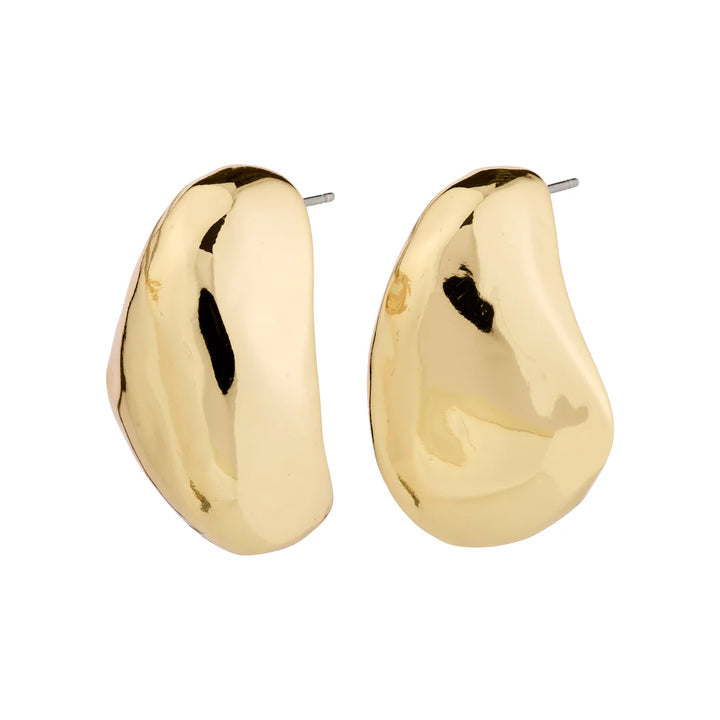 Dune Chunky Earrings - gold