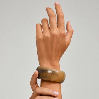 Aase Maxi Bangle - smoke