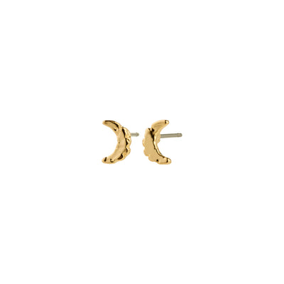 Between Moon Earrings - gold