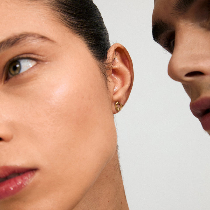 Free Stud Earrings - gold