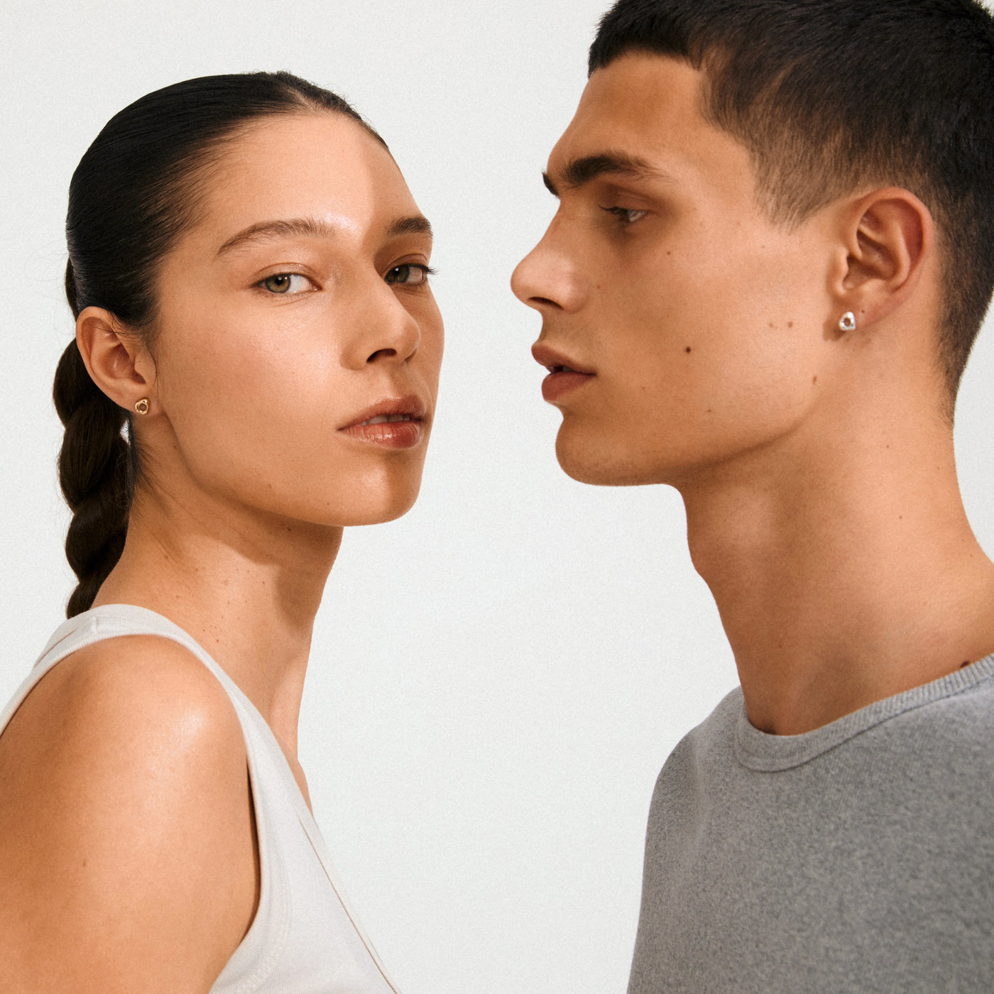 Free Earrings - silver