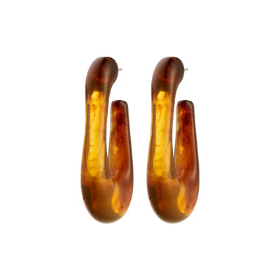 Elijah Earrings - brown