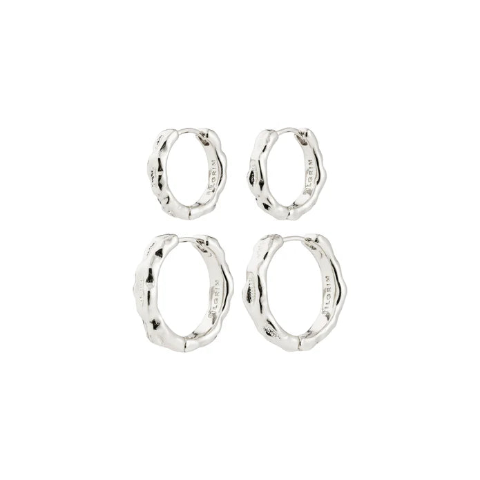 Darby Earrings Set/2 - silver