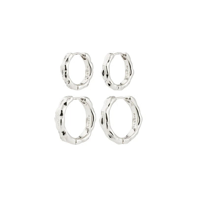 Darby Earrings Set/2 - silver