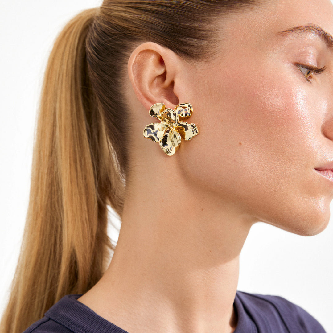 Halen Earrings - gold