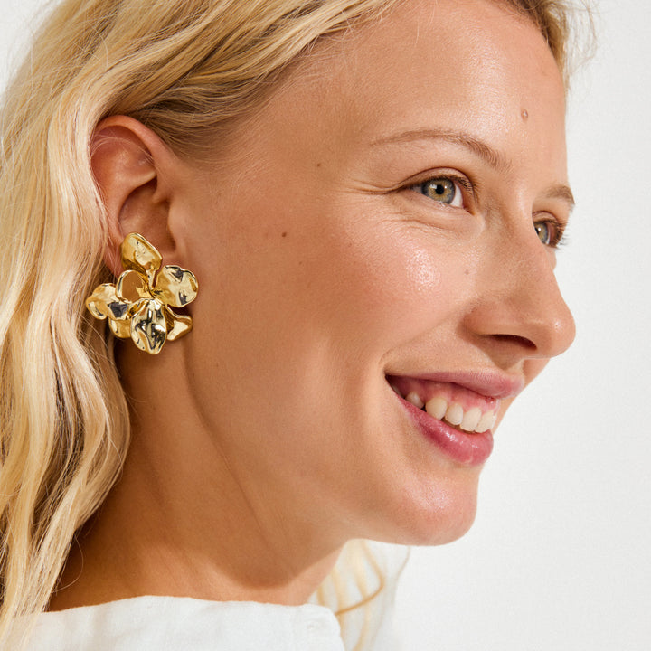 Halen Earrings - gold