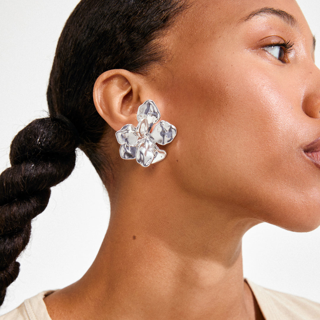 Halen Earrings - silver