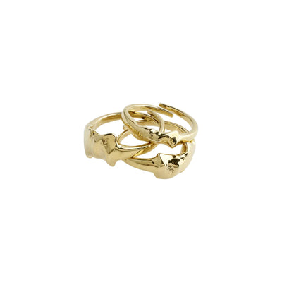 Anne Ring 3-in-1 set - gold