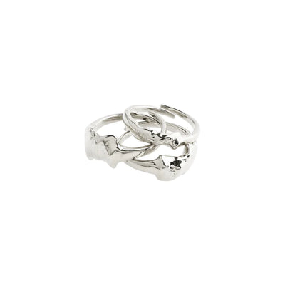 Anne Ring 3-in-1 set - silver
