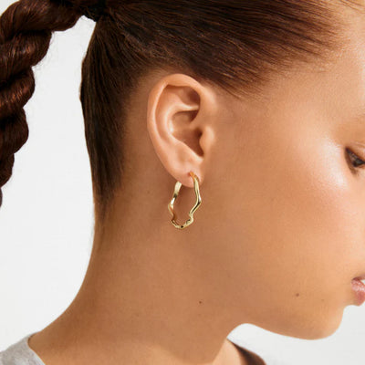 Larkin Earrings Small - gold