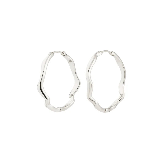 Larkin Earrings Small - silver